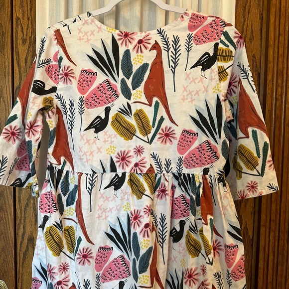 Doops Designs Australia Organic Cotton Dress in ‘Cowley Fields’ - Picture 6 of 12